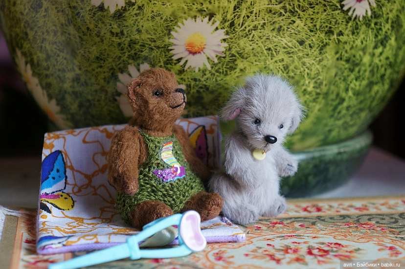 Как зверята подружились / Авторская игрушка (фото 3)