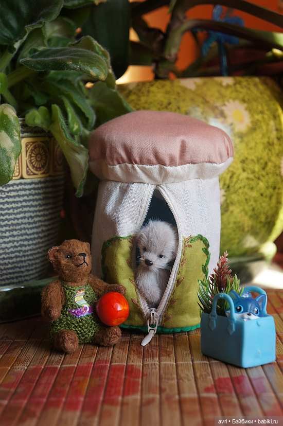 Как зверята подружились / Авторская игрушка (фото 5)