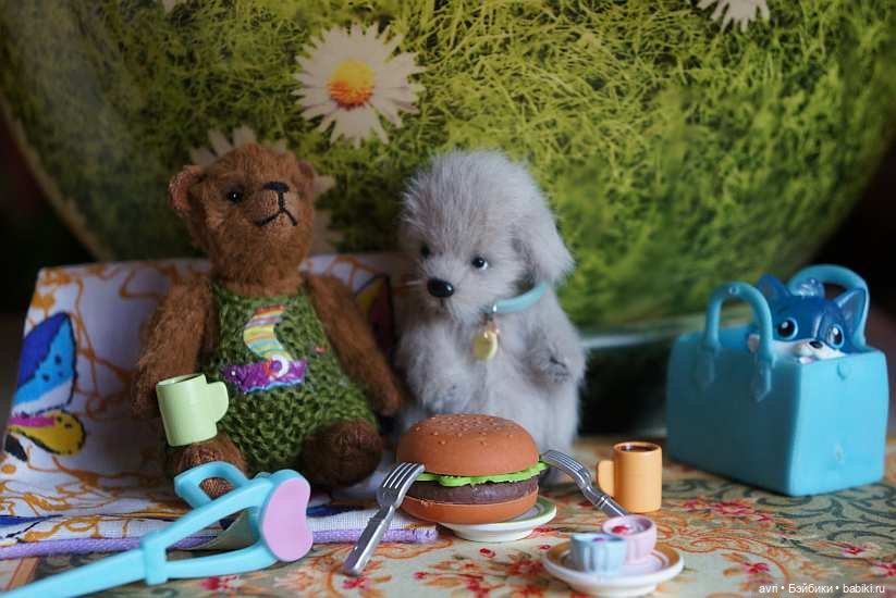 Как зверята подружились / Авторская игрушка (фото 4)