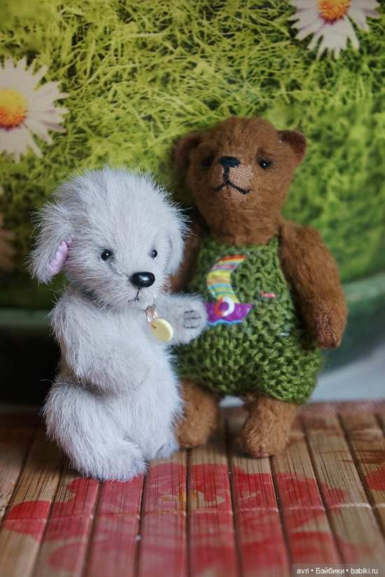 Как зверята подружились / Авторская игрушка (фото 7)