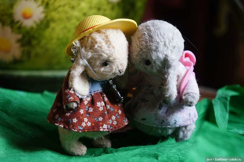 Встретились две подружки / Авторская игрушка (фото 3)