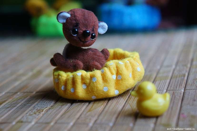 Чудесный мир миниатюрных зверят. Часть 2. Котята, щенки... и крокодил / Авторская игрушка (фото 5)