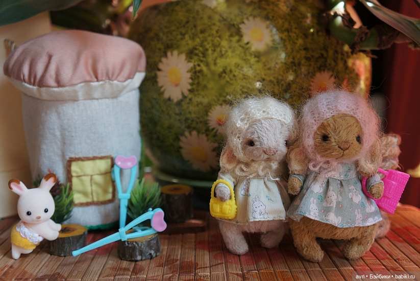 Приключения Полли и Рози. Часть 3 / Авторская игрушка (фото 4)