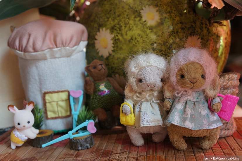 Приключения Полли и Рози. Часть 3 / Авторская игрушка (фото 7)