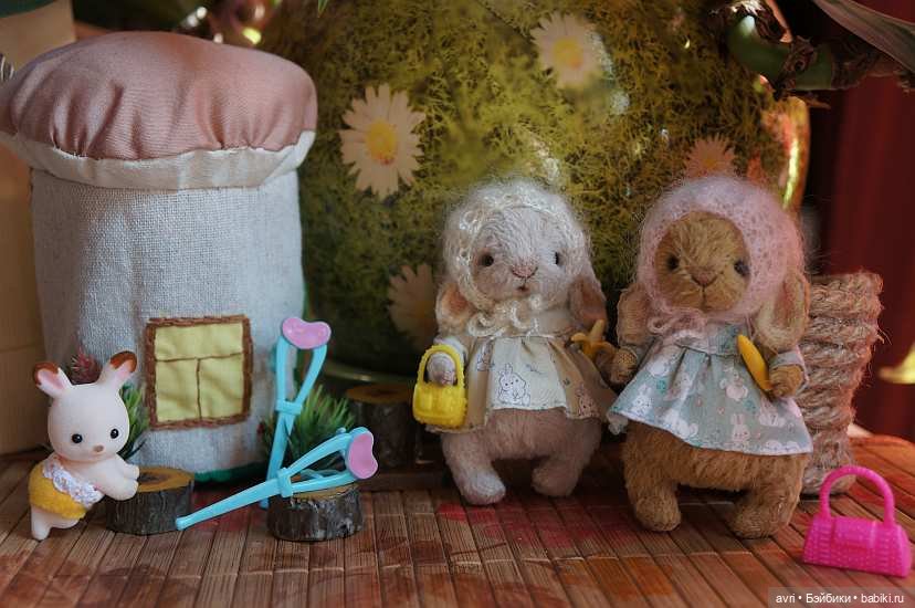 Приключения Полли и Рози. Часть 3 / Авторская игрушка (фото 3)