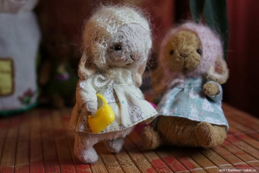 Приключения Полли и Рози. Часть 3 / Авторская игрушка