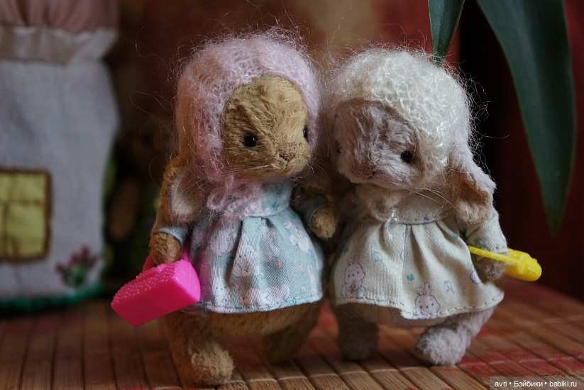 Приключения Полли и Рози. Часть 3 / Авторская игрушка (фото 9)