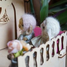 Приключения Полли и Рози. Часть 4. / Авторская игрушка