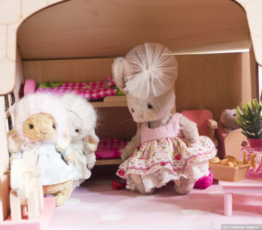 Приключения Полли и Рози. Часть 8 / Авторская игрушка (фото 3)