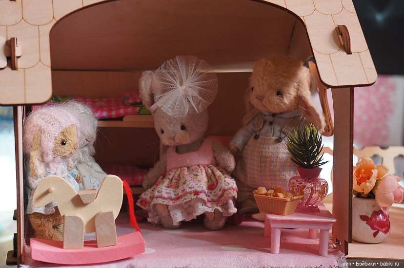 Приключения Полли и Рози. Часть 8 / Авторская игрушка