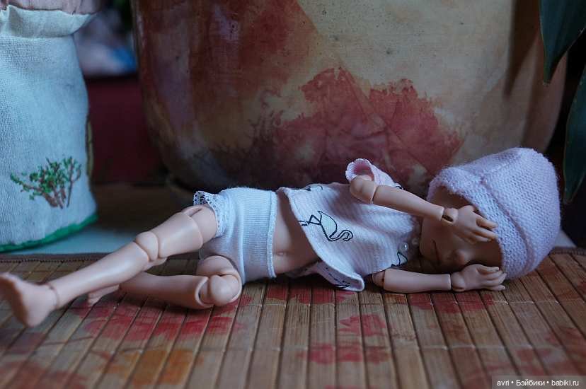 Трудный ребёнок. Часть 4 | Бэйбики Трудный ребёнок. Часть 4 — Авторские шарнирные куклы своими руками: лепка (фото 5)