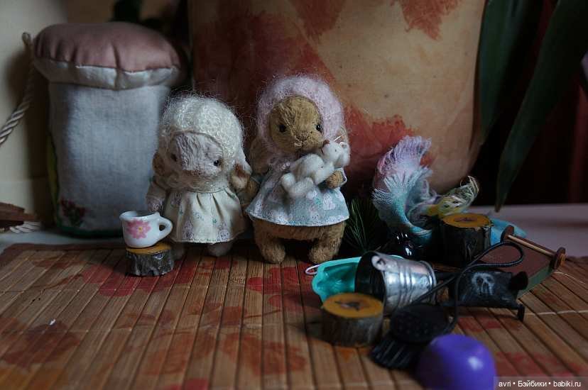 Приключения Полли и Рози. Часть 13 / Авторская игрушка (фото 9)