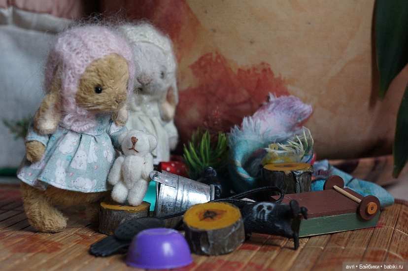 Приключения Полли и Рози. Часть 13 / Авторская игрушка (фото 6)