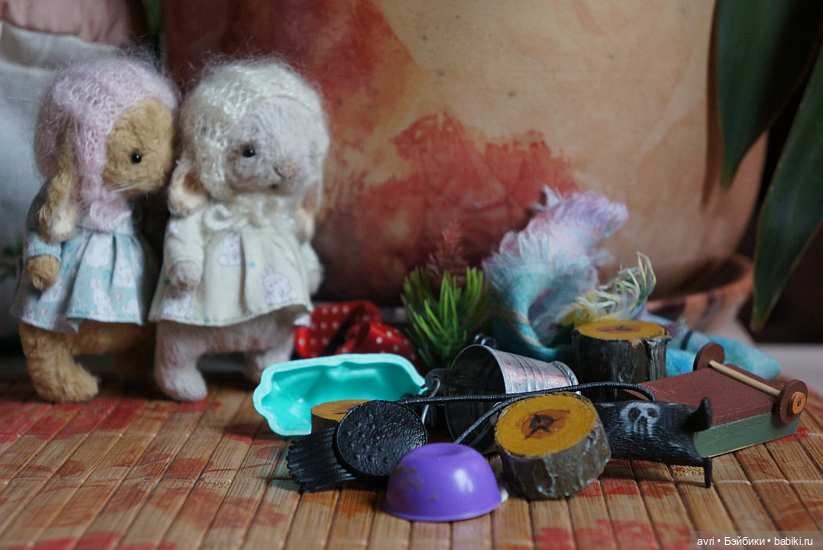 Приключения Полли и Рози. Часть 13 / Авторская игрушка (фото 5)