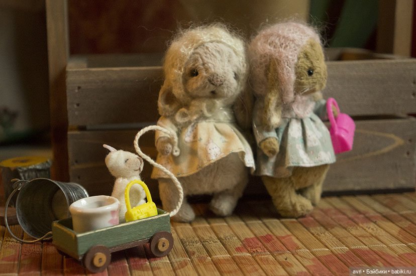 Приключения Полли и Рози. Часть 15 / Авторская игрушка (фото 2)