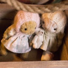 Приключения Полли и Рози. Часть 14 / Авторская игрушка