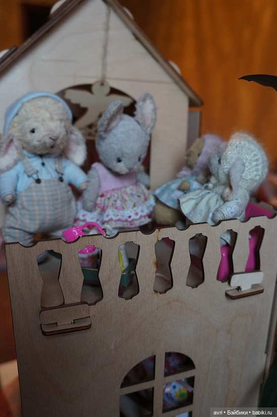 Приключения Полли и Рози. Часть 17 / Авторская игрушка (фото 3)