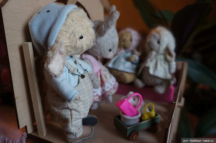 Приключения Полли и Рози. Часть 17 / Авторская игрушка