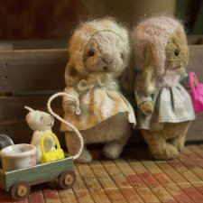 Приключения Полли и Рози. Часть 15 / Авторская игрушка