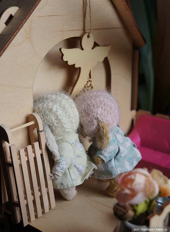 Приключения Полли и Рози. Часть 16 / Авторская игрушка (фото 2)