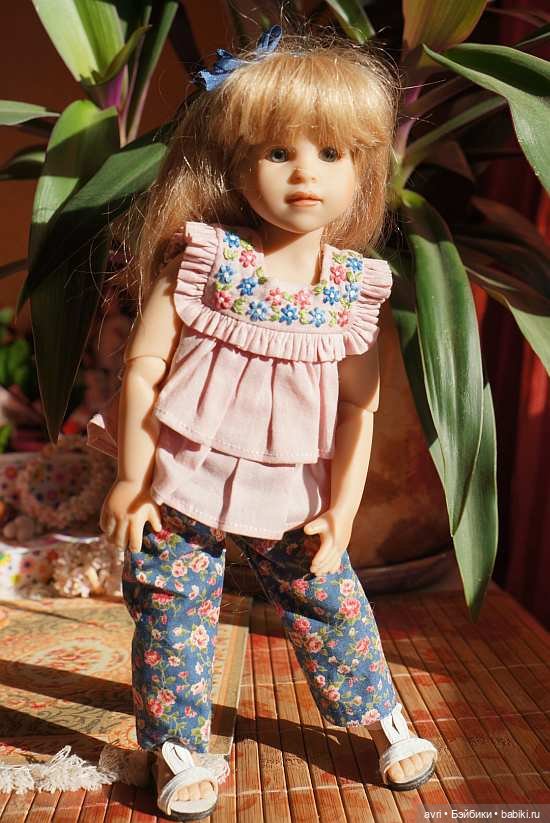 Мони. Девочка - лето — Куклы Heidi Plusczok (Хайди/Хейди Плюсчок) — фото