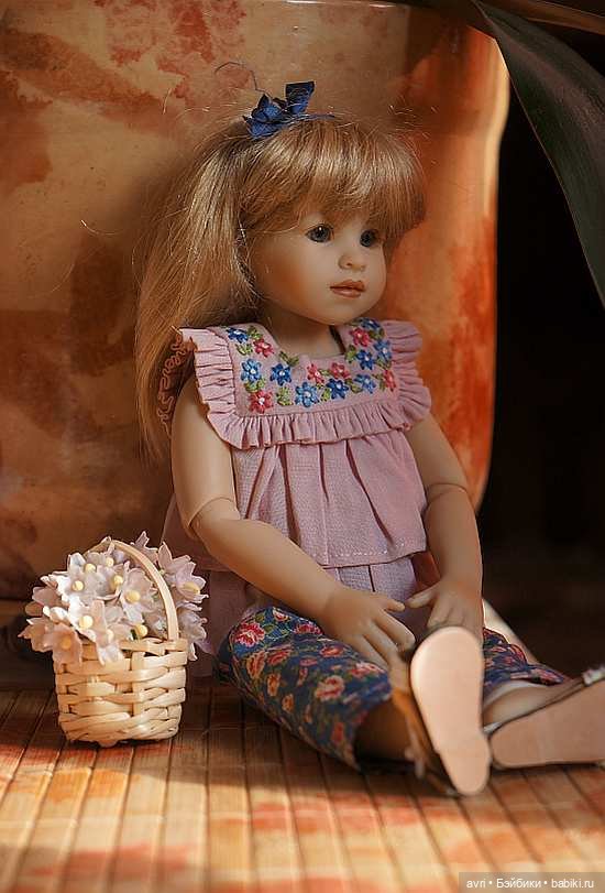Мони. Девочка - лето — Куклы Heidi Plusczok (Хайди/Хейди Плюсчок) — фото (фото 3)