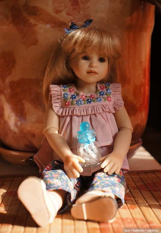Мони. Девочка - лето — Куклы Heidi Plusczok (Хайди/Хейди Плюсчок) — фото (фото 5)