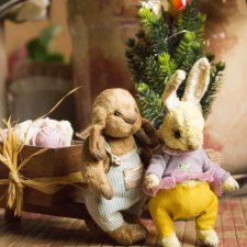 Приключения Полли и Рози. Часть 19 / Авторская игрушка