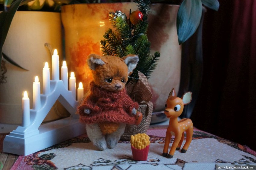 Лиска Алиска / Авторская игрушка