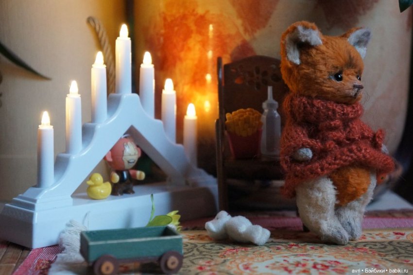 Лиска Алиска / Авторская игрушка (фото 7)