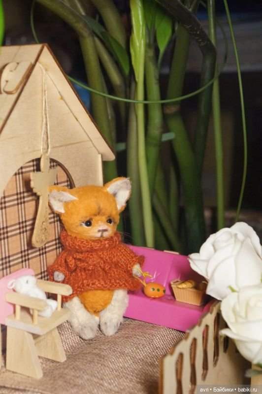 Хочу, чтобы в новом доме росли розы / Авторская игрушка (фото 5)