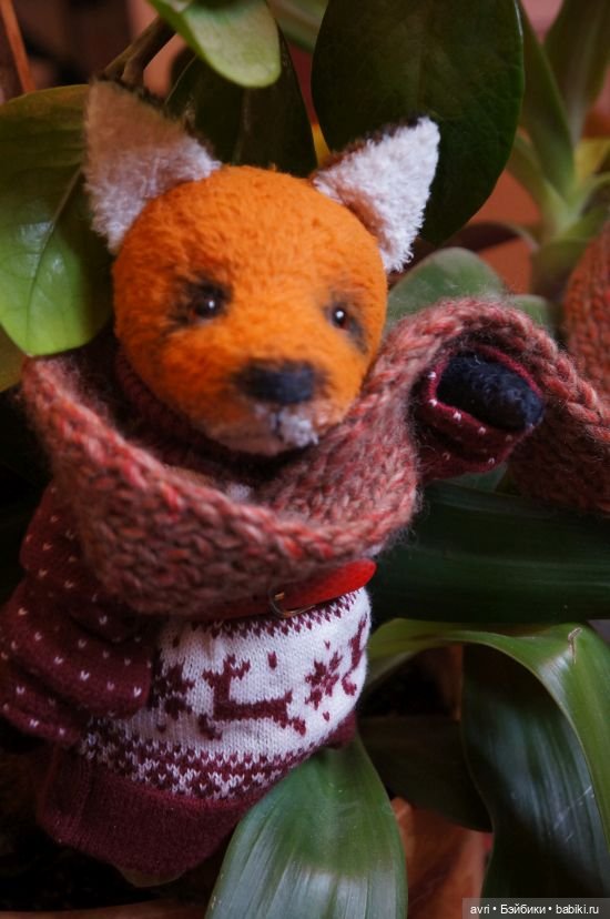 Разыскивается Алиса, маленькая лисичка / Авторская игрушка (фото 6)