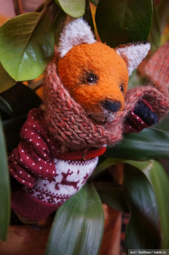 Разыскивается Алиса, маленькая лисичка / Авторская игрушка (фото 5)