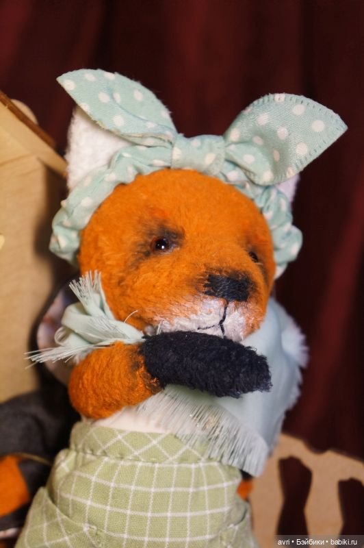 Разыскивается Алиса, маленькая лисичка / Авторская игрушка (фото 4)