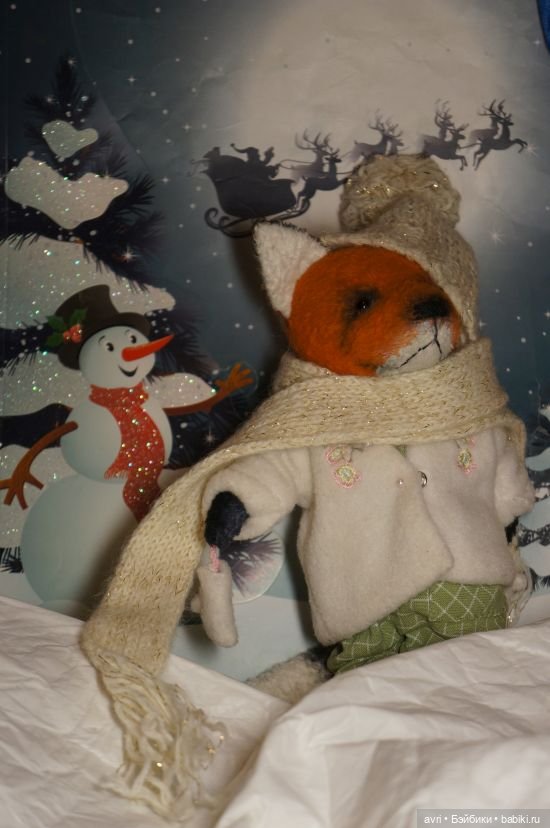 Разыскивается Алиса, маленькая лисичка / Авторская игрушка (фото 7)