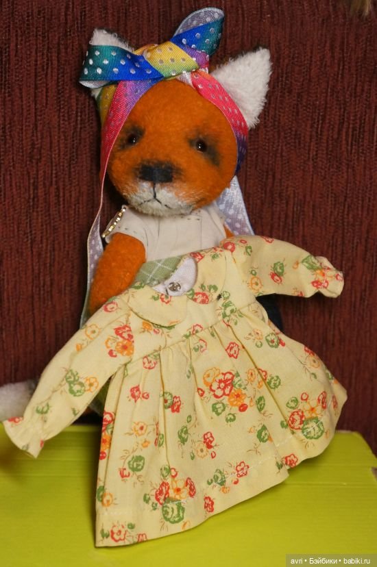 Разыскивается Алиса, маленькая лисичка / Авторская игрушка (фото 2)