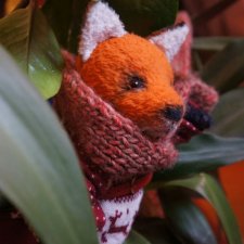 Разыскивается Алиса, маленькая лисичка / Авторская игрушка