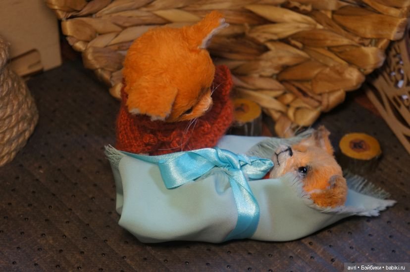 Маленький подкидыш / Авторская игрушка (фото 5)