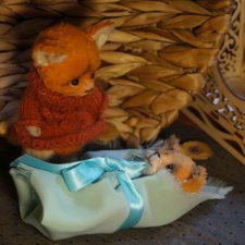 Маленький подкидыш / Авторская игрушка