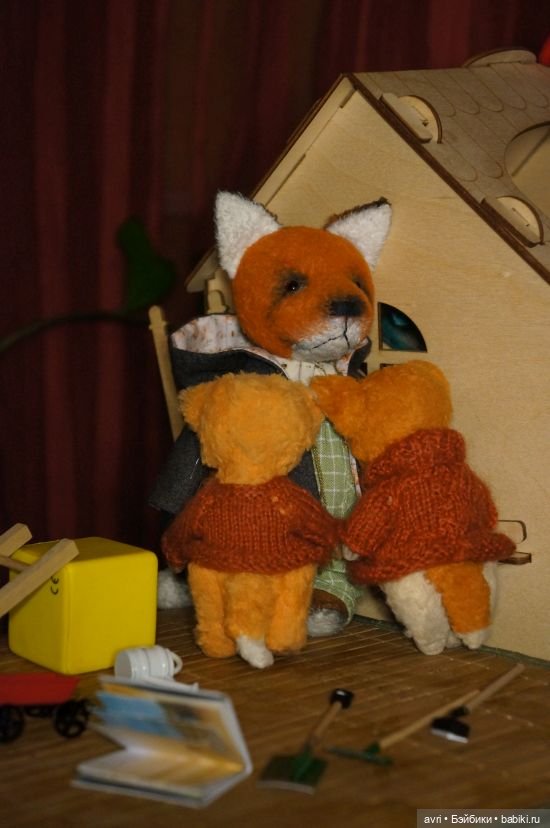 Тревожная весть — Авторские мишки Тедди и друзья: фото