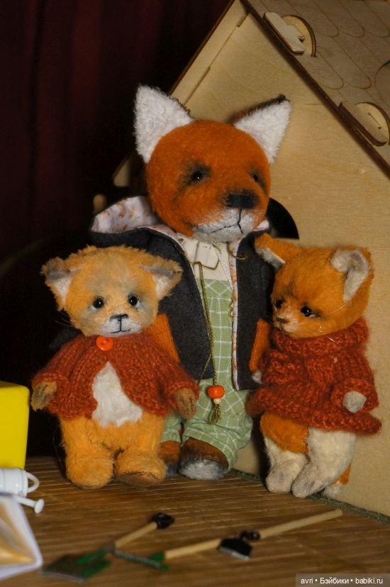 Тревожная весть — Авторские мишки Тедди и друзья: фото
