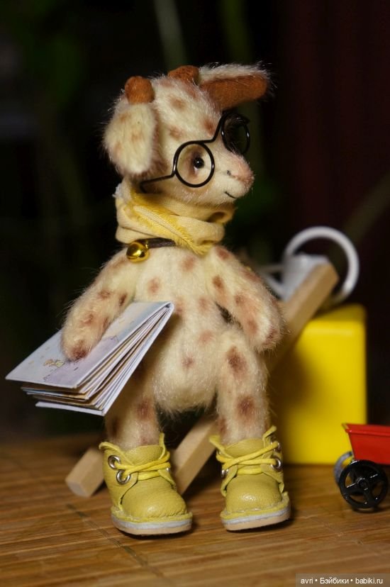 Тревожная весть — Авторские мишки Тедди и друзья: фото (фото 2)