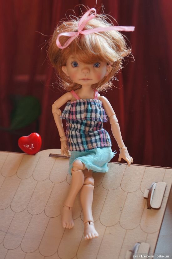 Динка ищет друзей — Домашние фото авторских кукол: личные коллекции