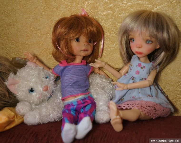 Динка ищет друзей — Домашние фото авторских кукол: личные коллекции (фото 2)