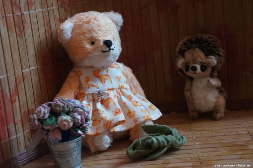 Лисичка по имени Анфиса / Авторская игрушка (фото 8)