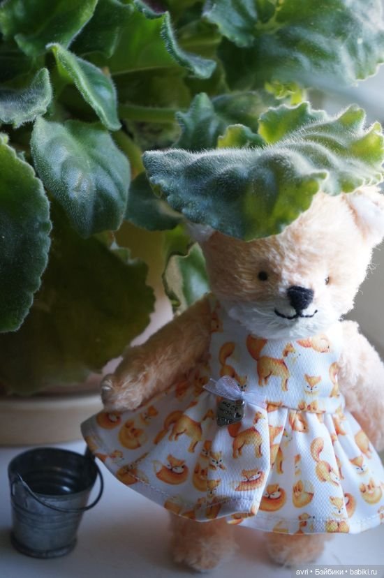 Лисичка по имени Анфиса / Авторская игрушка (фото 7)