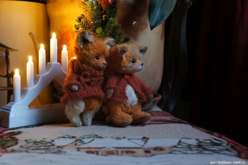 Лисичка по имени Анфиса / Авторская игрушка (фото 4)