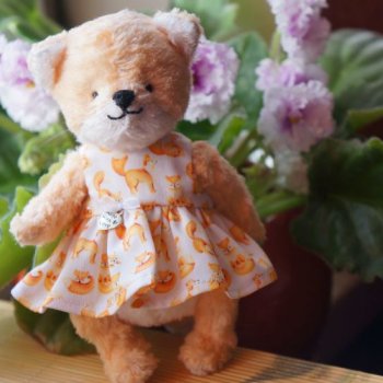 Лисичка по имени Анфиса / Авторская игрушка