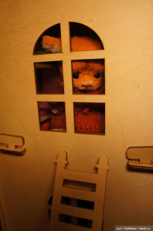 Лисята и зимушка-зима / Авторская игрушка (фото 3)