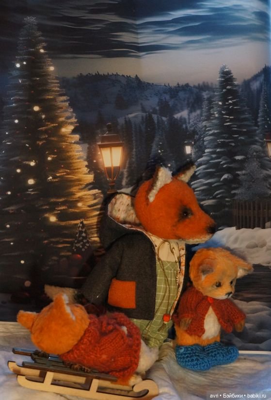 Случай на горке - Авторская игрушка | Бэйбики Случай на горке - Авторская игрушка